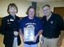 Lion Mo was awarded a Helen Keller Award by PDG Brian and President Joanne at Fridley Lions September Business Meeting.